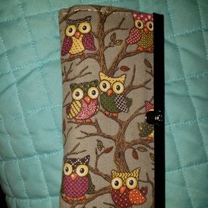 Owl Printed Wallet
